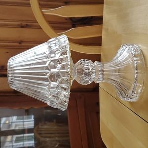 Stunning RETIRED Partylite Astoria Crystal Tealight Lamp